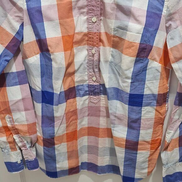 J. CREW Casual Long Sleeve Button Women's Shirt - Size 0 - Picture 6 of 11